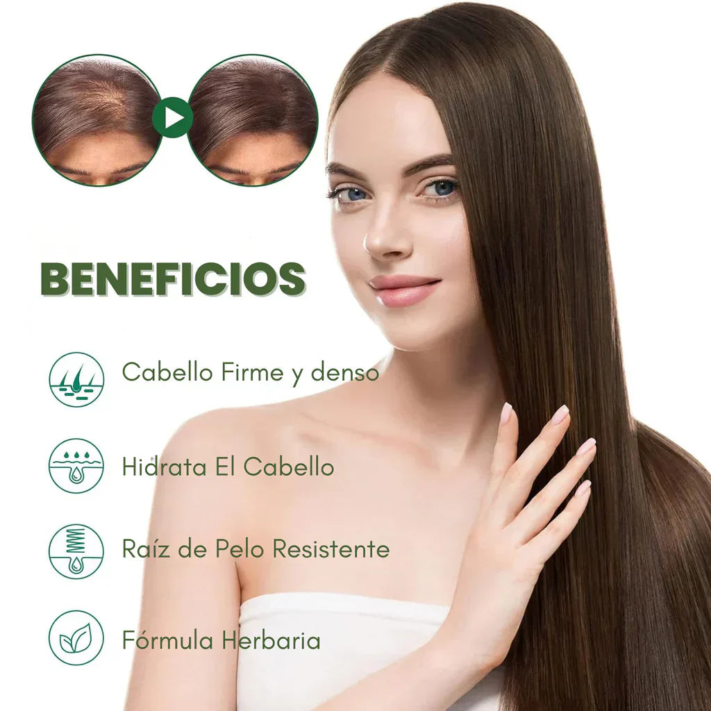 Ouhoe - Tu elixir mágico para el Crecimiento del cabello y control de caída ⭐⭐⭐⭐⭐