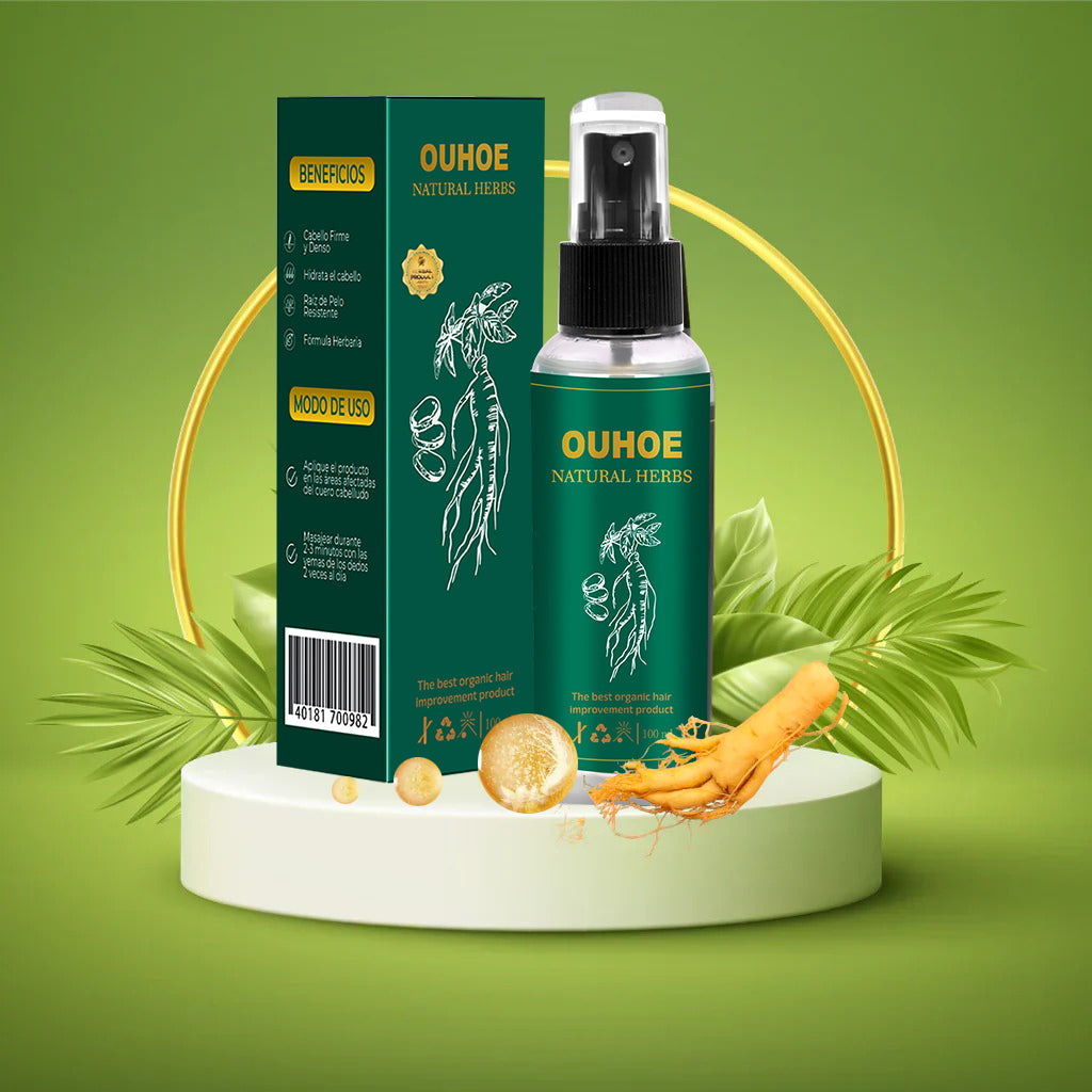 Ouhoe - Tu elixir mágico para el Crecimiento del cabello y control de caída ⭐⭐⭐⭐⭐