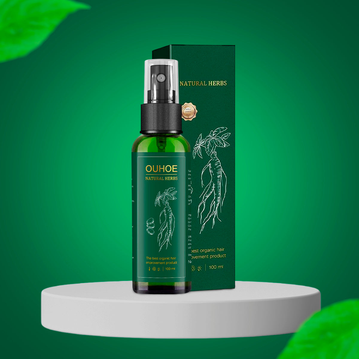 Ouhoe - Tu elixir mágico para el Crecimiento del cabello y control de caída ⭐⭐⭐⭐⭐